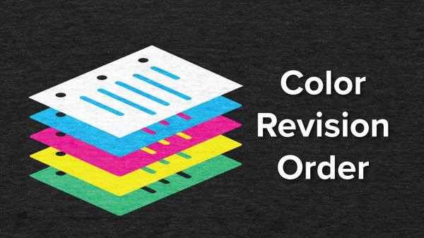 Script Revision Colors: How to Track Your Screenplay Changes